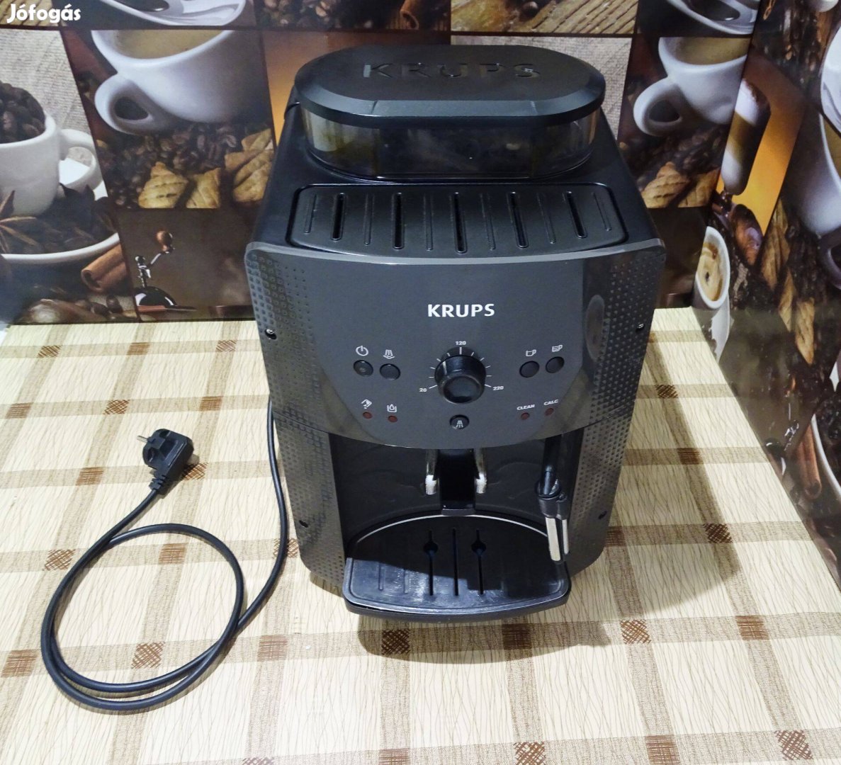 Krups EA 81 automata kávégép kávéfőző szürke