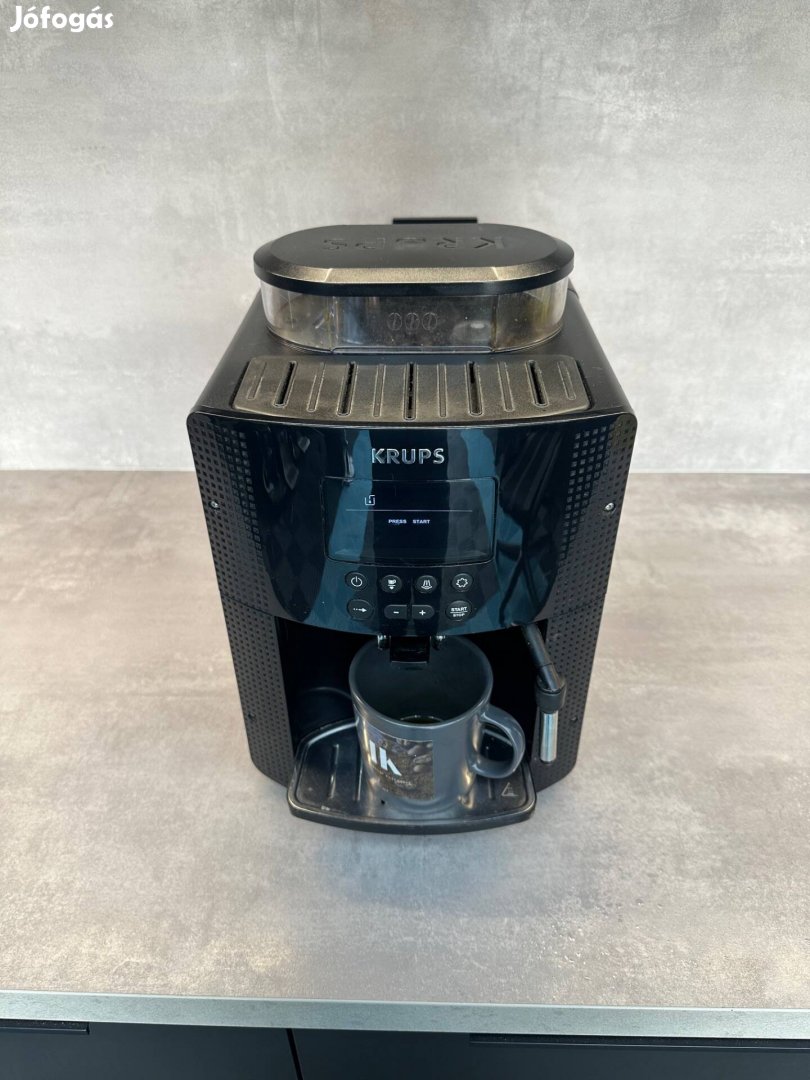 Krups Kijelzős Fekete
