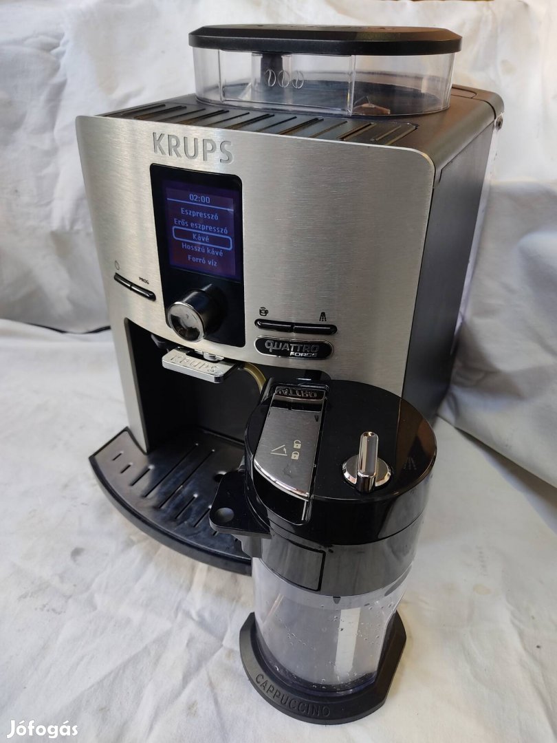 Krups Quattro Force Cappuccino full automata kávéfőző