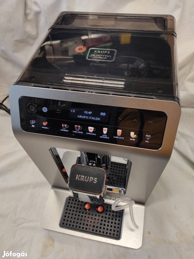 Krups Quattro Force Ea894T full automata kávéfőző