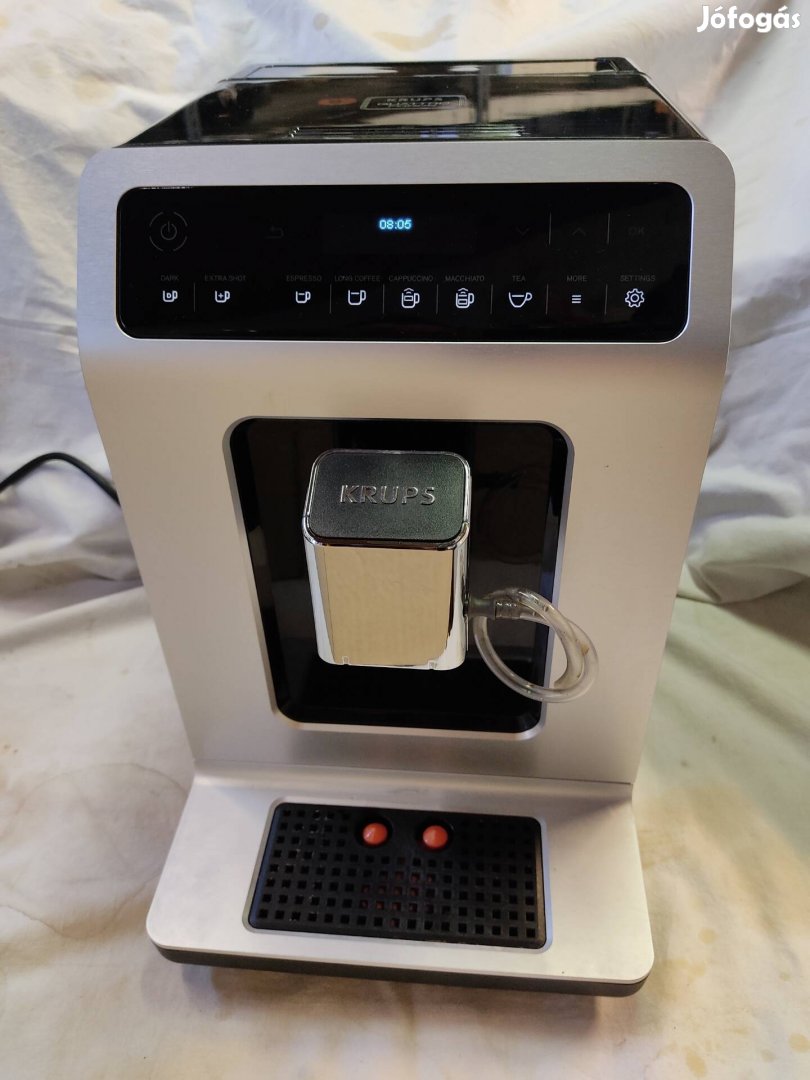Krups Quazttro Force Ea891 cappuccino full automata kávéfőző