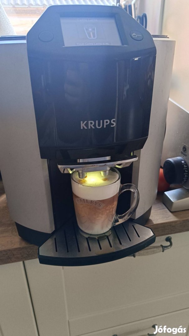 Krups barista szines érintőkijelzős automata kávéfőző Ingyen Futárral