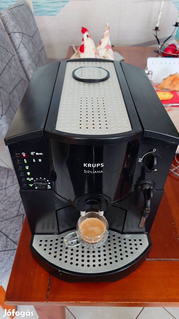 Krups darálós kávéfőző jura belső