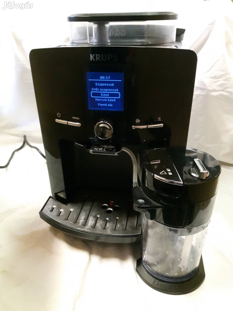 Krups tejtartályos full automata kávéfőző