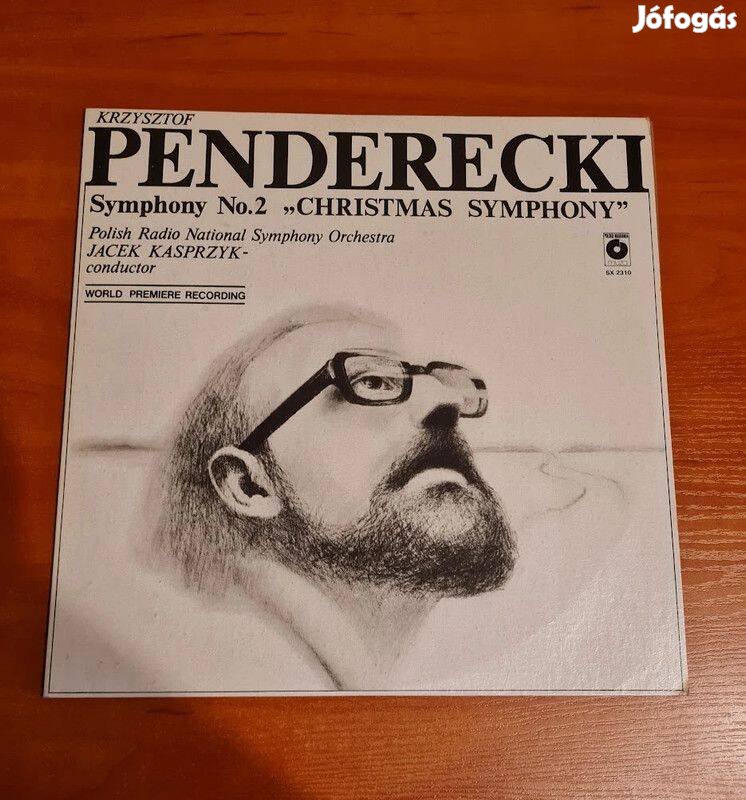 Krzysztof Penderecki - Symphony No. 2 "Christmas Symphony"; LP, Vinyl