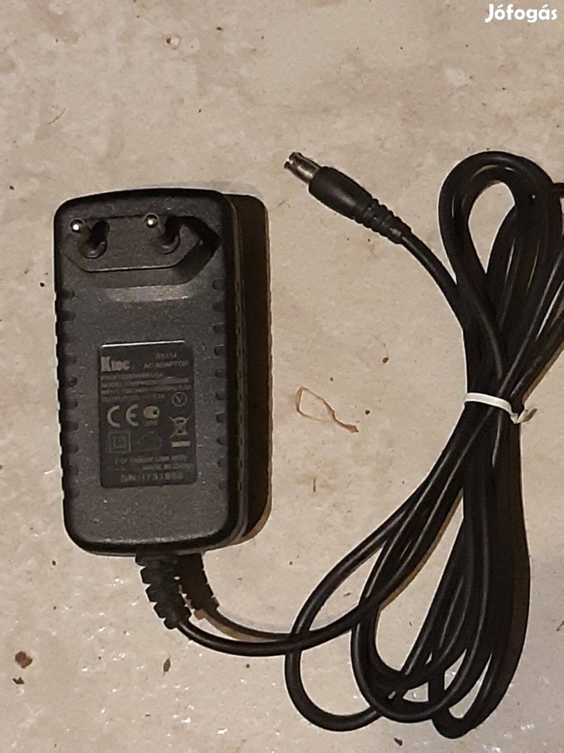 Ktec DC adapter 12V 2,0A működő