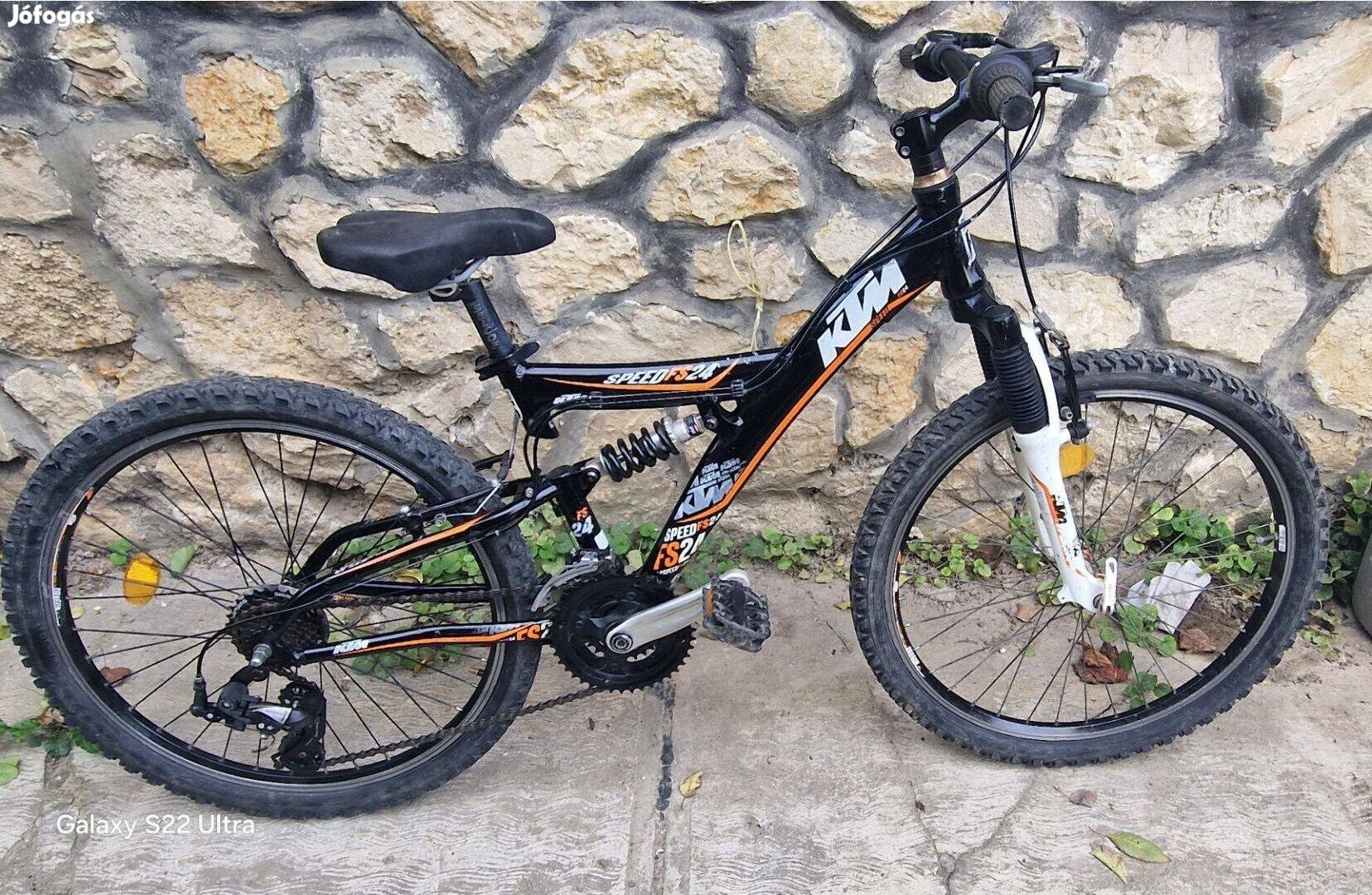 Ktm 24 es alu összteleszkópos gyermek mtb