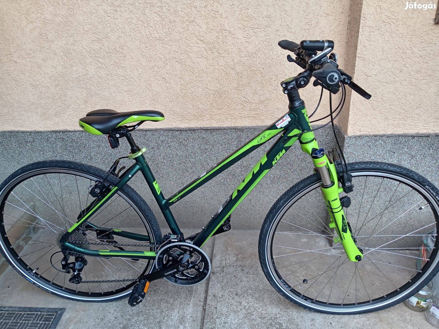 Ktm 46cm 30sp cross trekking kerékpár garancia tökéletes