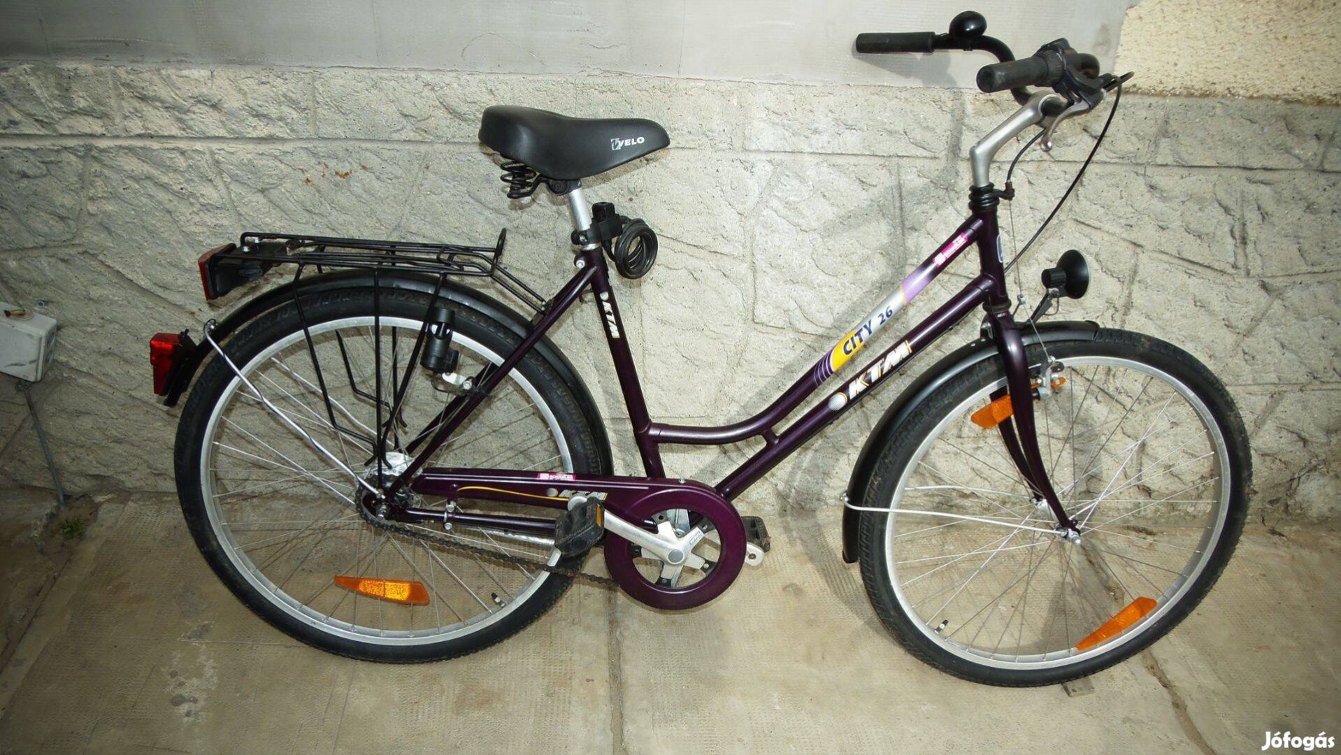 Ktm City alu trekking, agydinamós kerékpár (26")