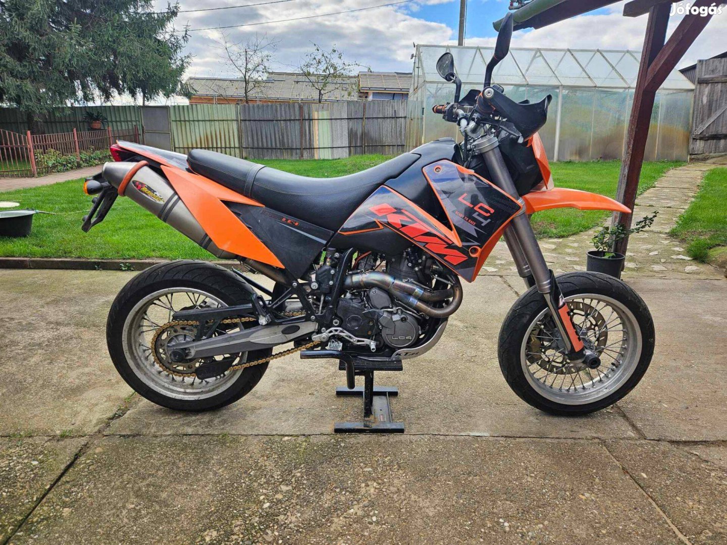 Ktm Lc4 640 05 Akrapovic Bontás / minden alkatrésze eladó
