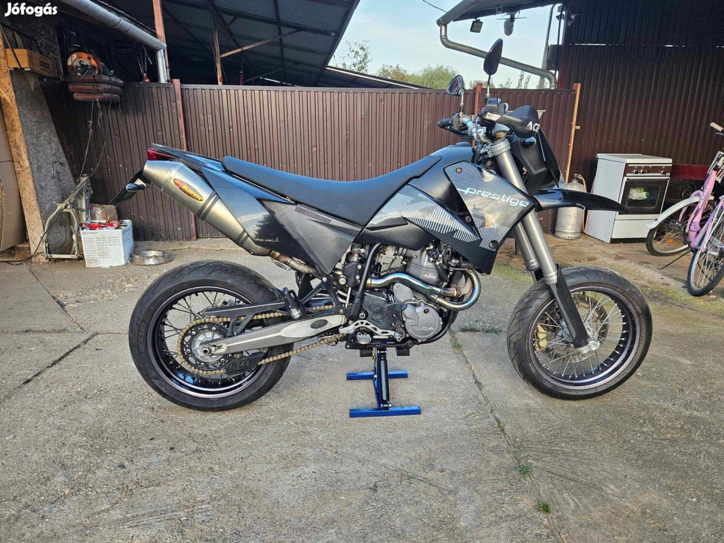 Ktm Lc4 640 Akrapovic Supermoto Bontás / minden alkatrésze eladó