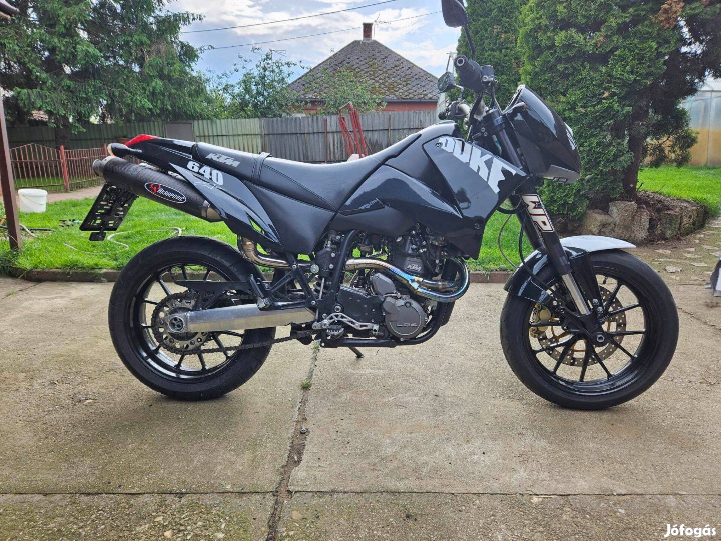 Ktm Lc4 640 Duke II Akrapovic Bontás / minden alkatrésze eladó