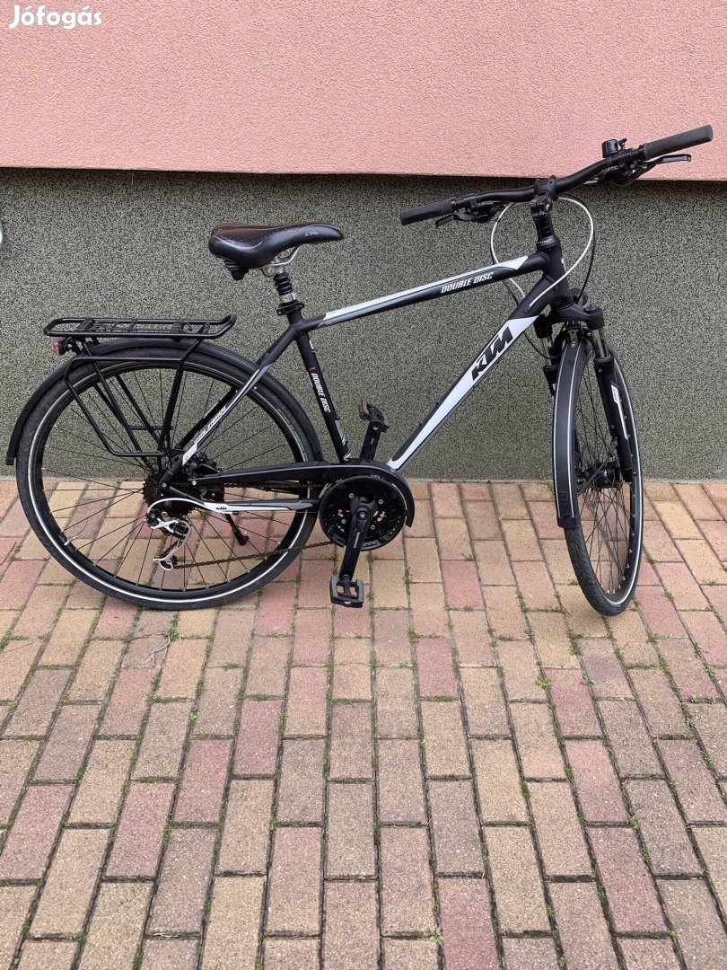 Ktm double disc trekking kerékpár