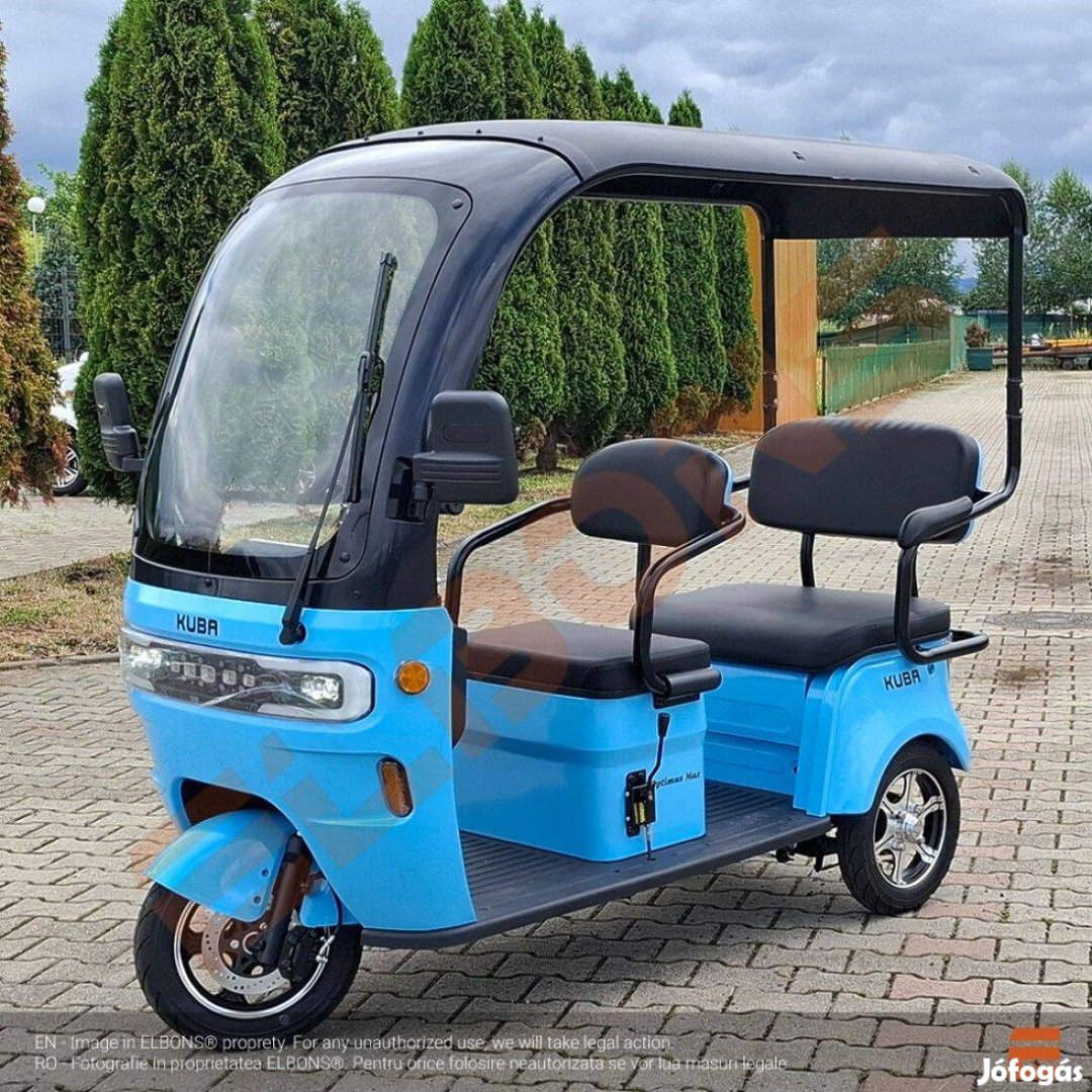 Kuba Optimus Max elektromos tricikli