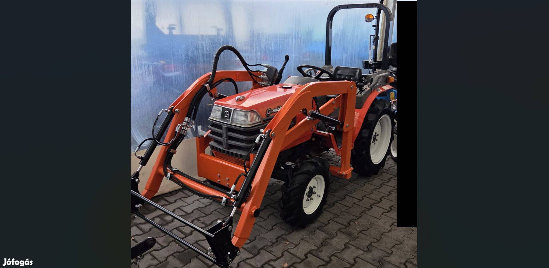 Kubota 18LE manual Új Homlokrakodó japán traktor kistraktor Ingy.Száll