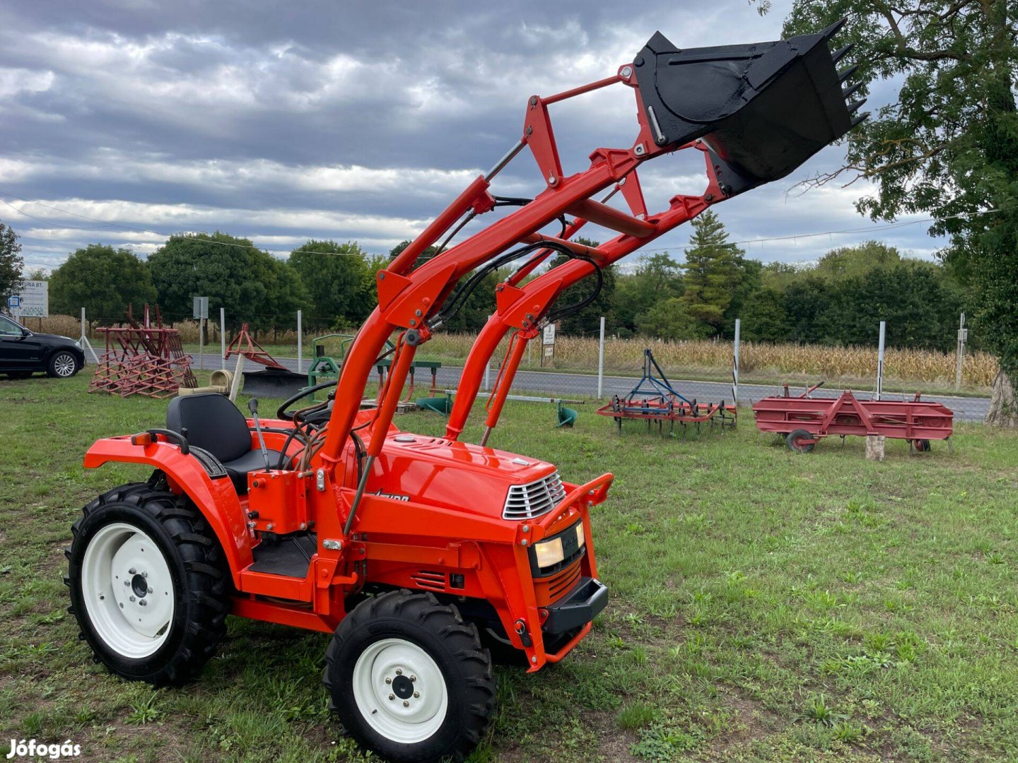 Kubota 20LE japán kistraktor traktor kerti gép Ingyenes Szállítás