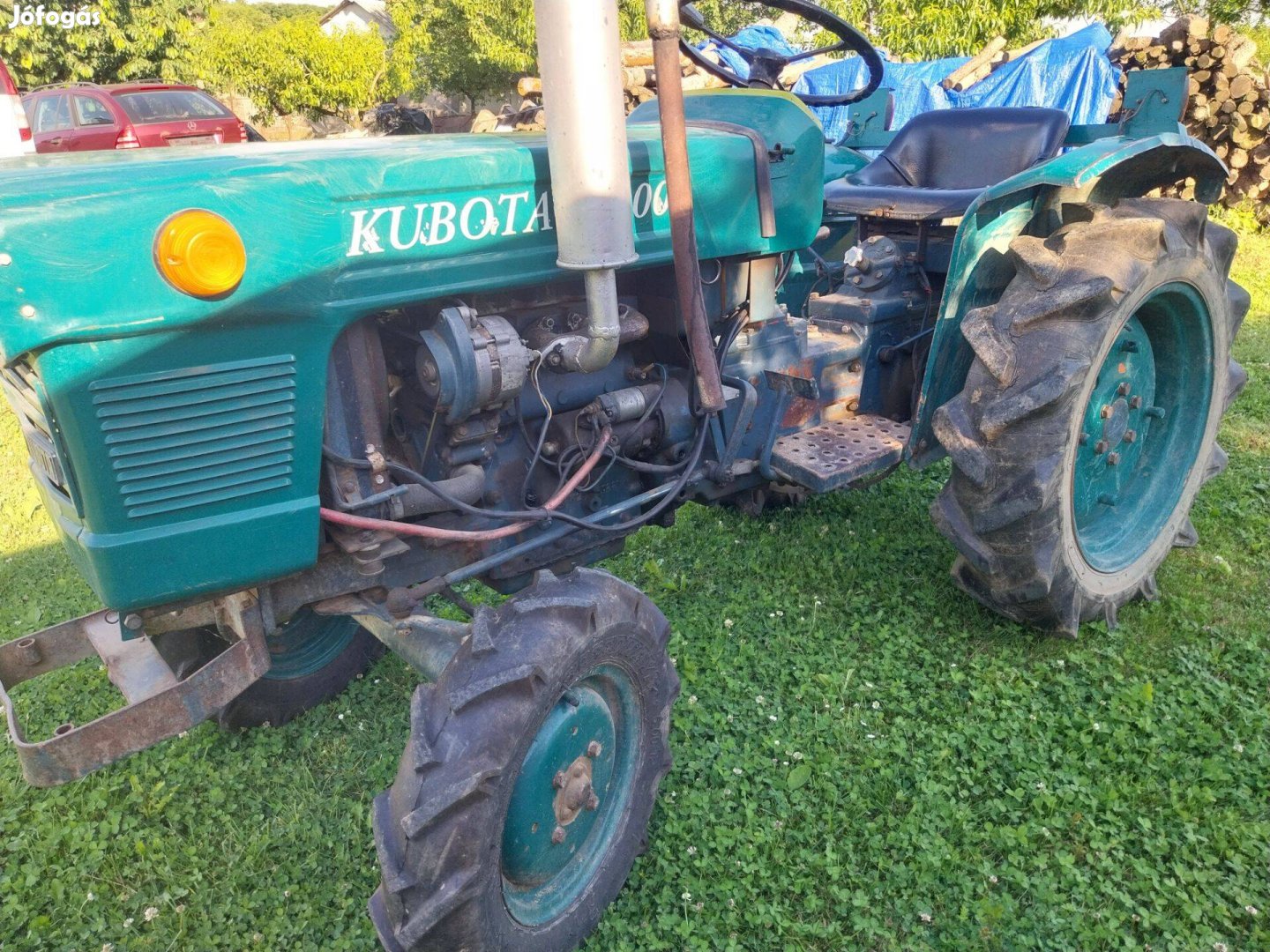 Kubota 20 loerös japán traktor elado
