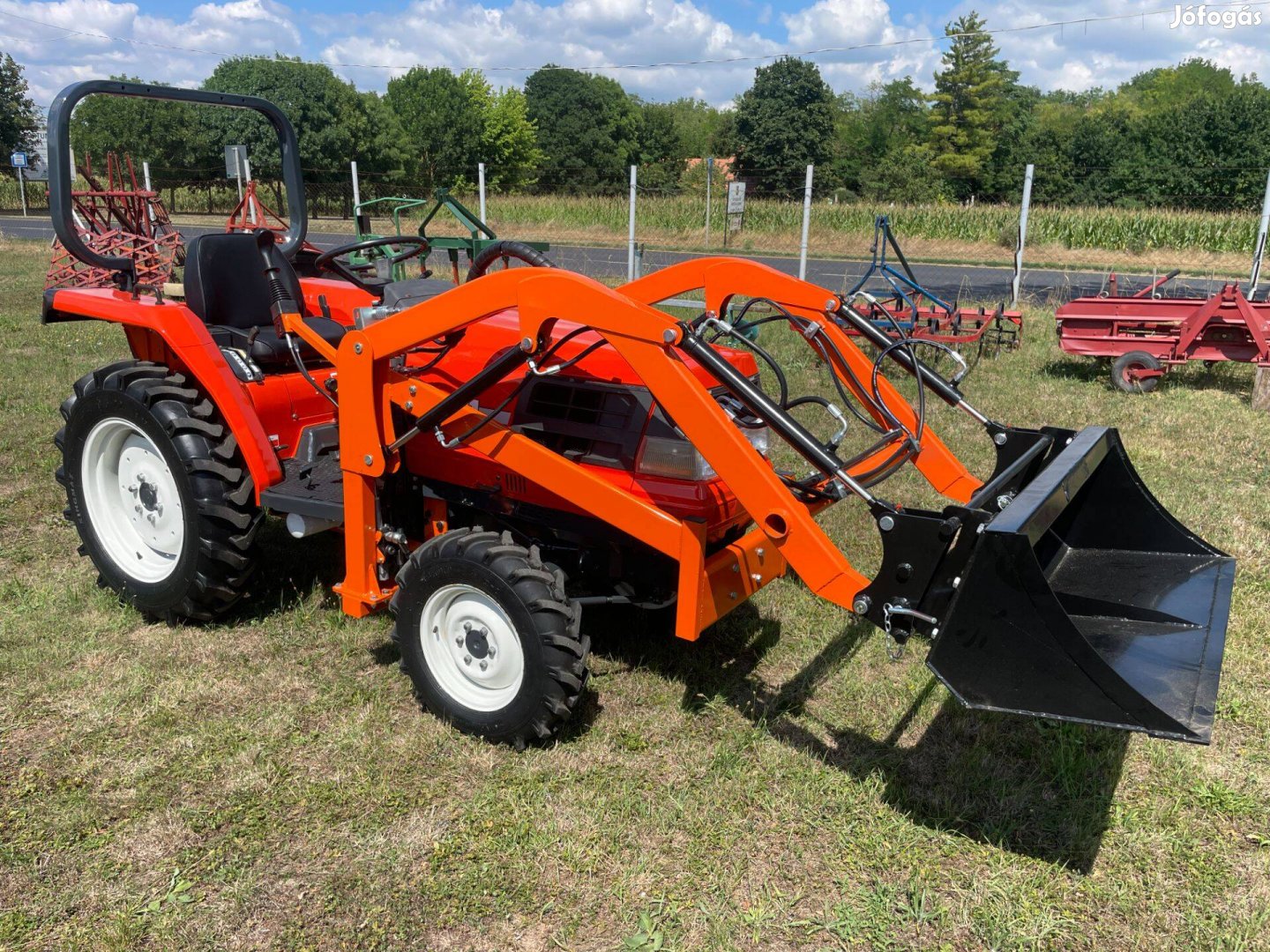 Kubota 21LE 4Új Gumi japán kistraktor traktor Ingyenes Szállítás