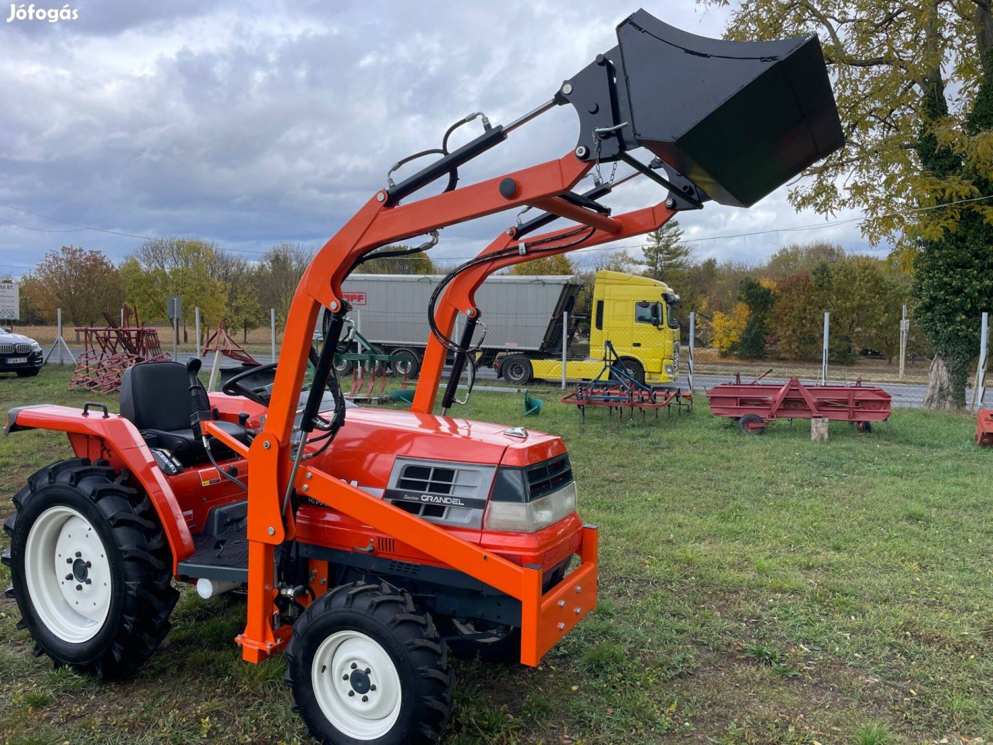 Kubota 21LE 4Új Gumi japán kistraktor traktor Ingyenes Szállítás