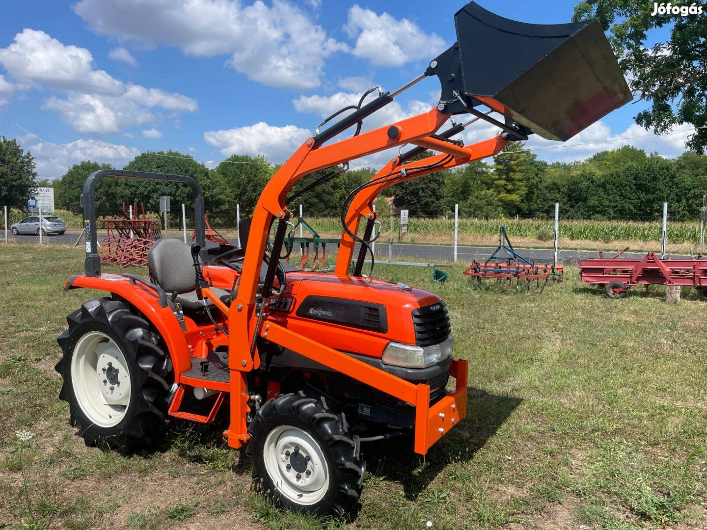 Kubota 27LE japán traktor kistraktor kerti gép Ingyenes Szállítás
