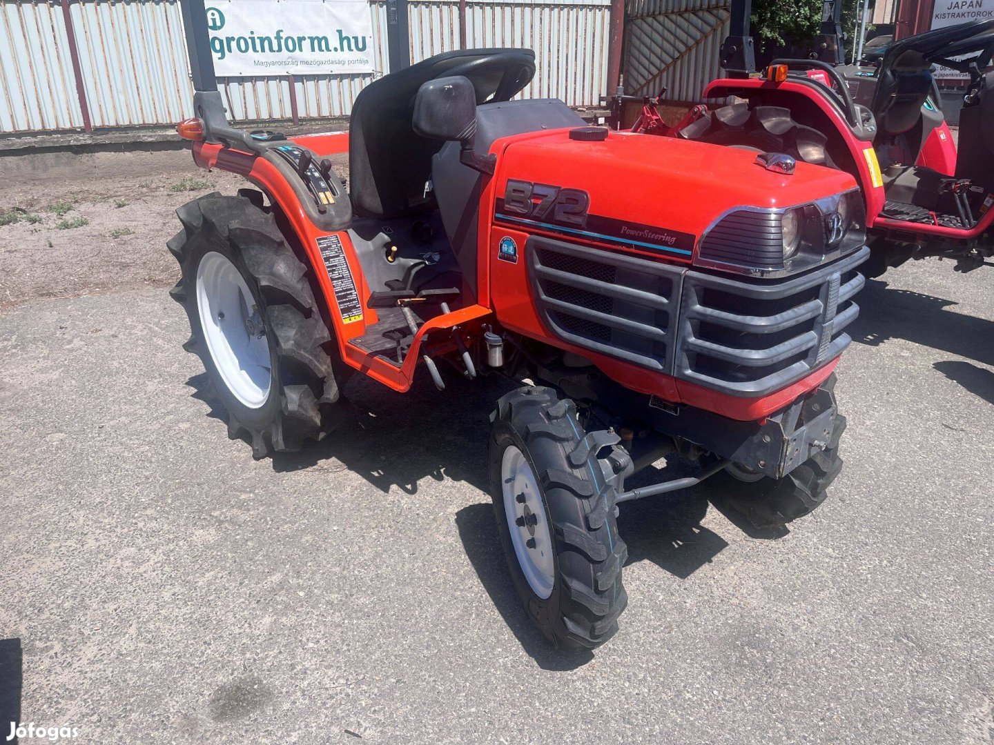Kubota B72 használt japán kistraktor
