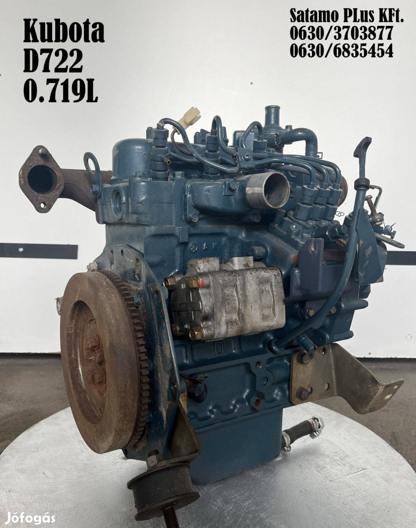 Kubota D722 használt motor