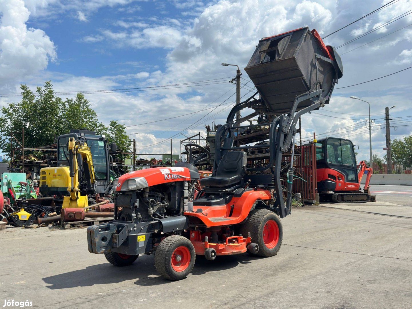 Kubota G23-3 HD fűnyiró traktor