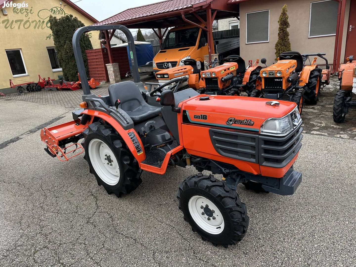 Kubota GB18 4X4 japán traktor 