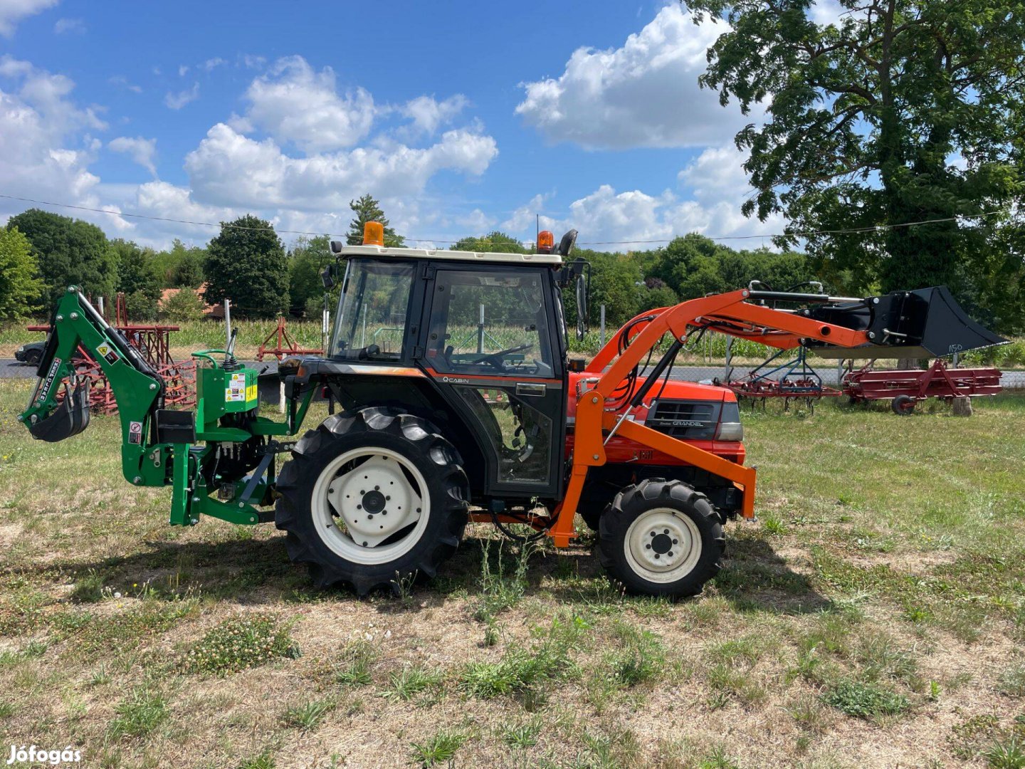 Kubota GL27 japán traktor kistraktor Ingyenes Szállítás kerti gép