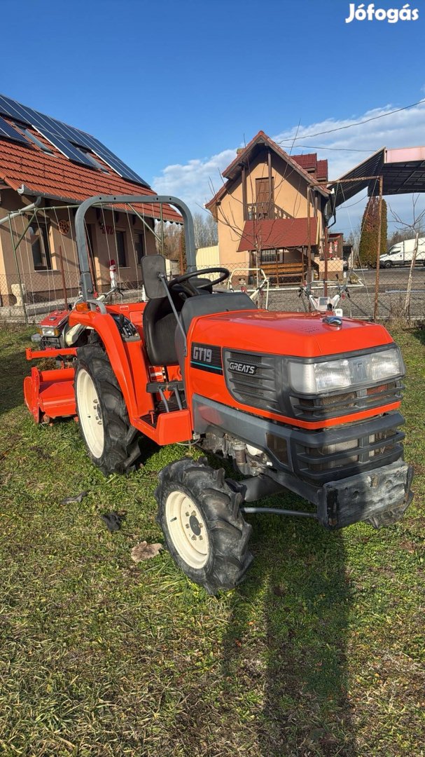 Kubota GT19 4x4 japán traktor 