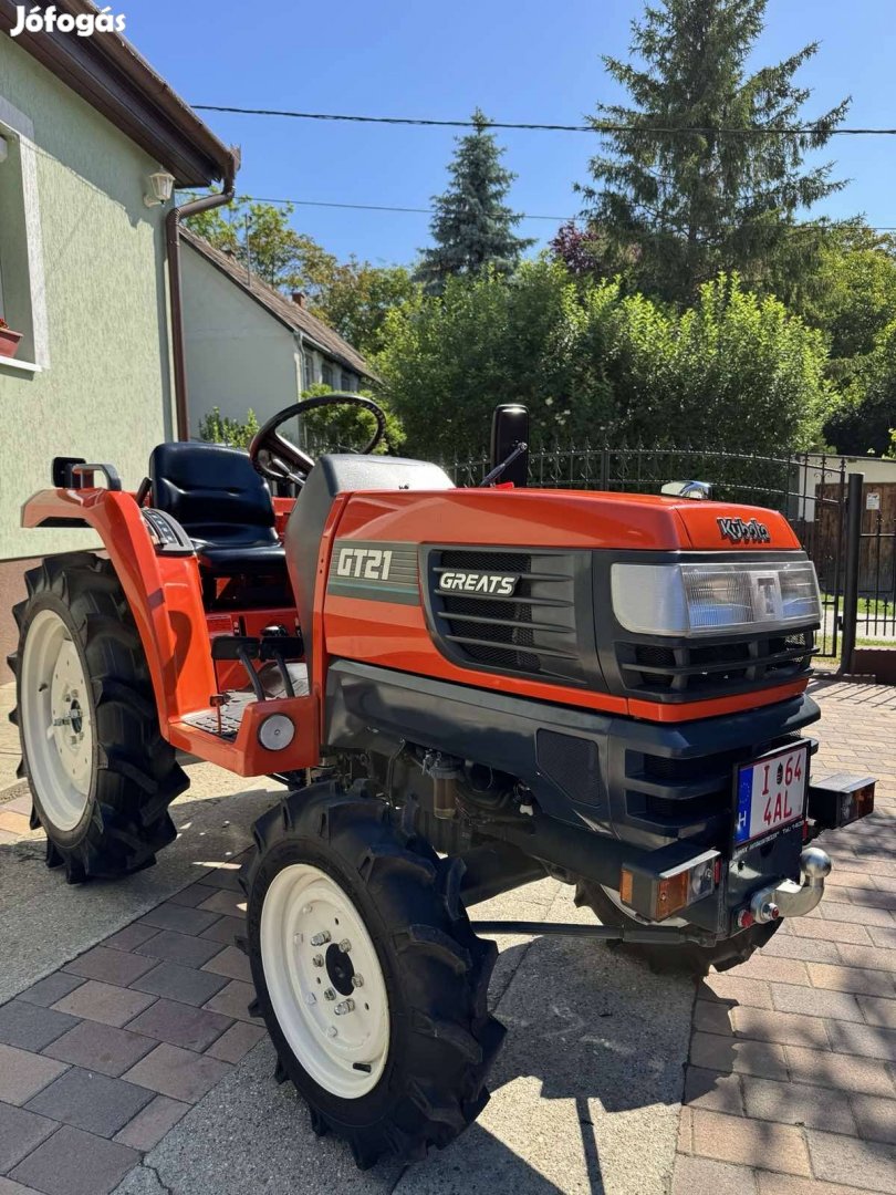 Kubota GT21 Rendszámos Patika Állapotban 4DB Új Gumival, Szállítással