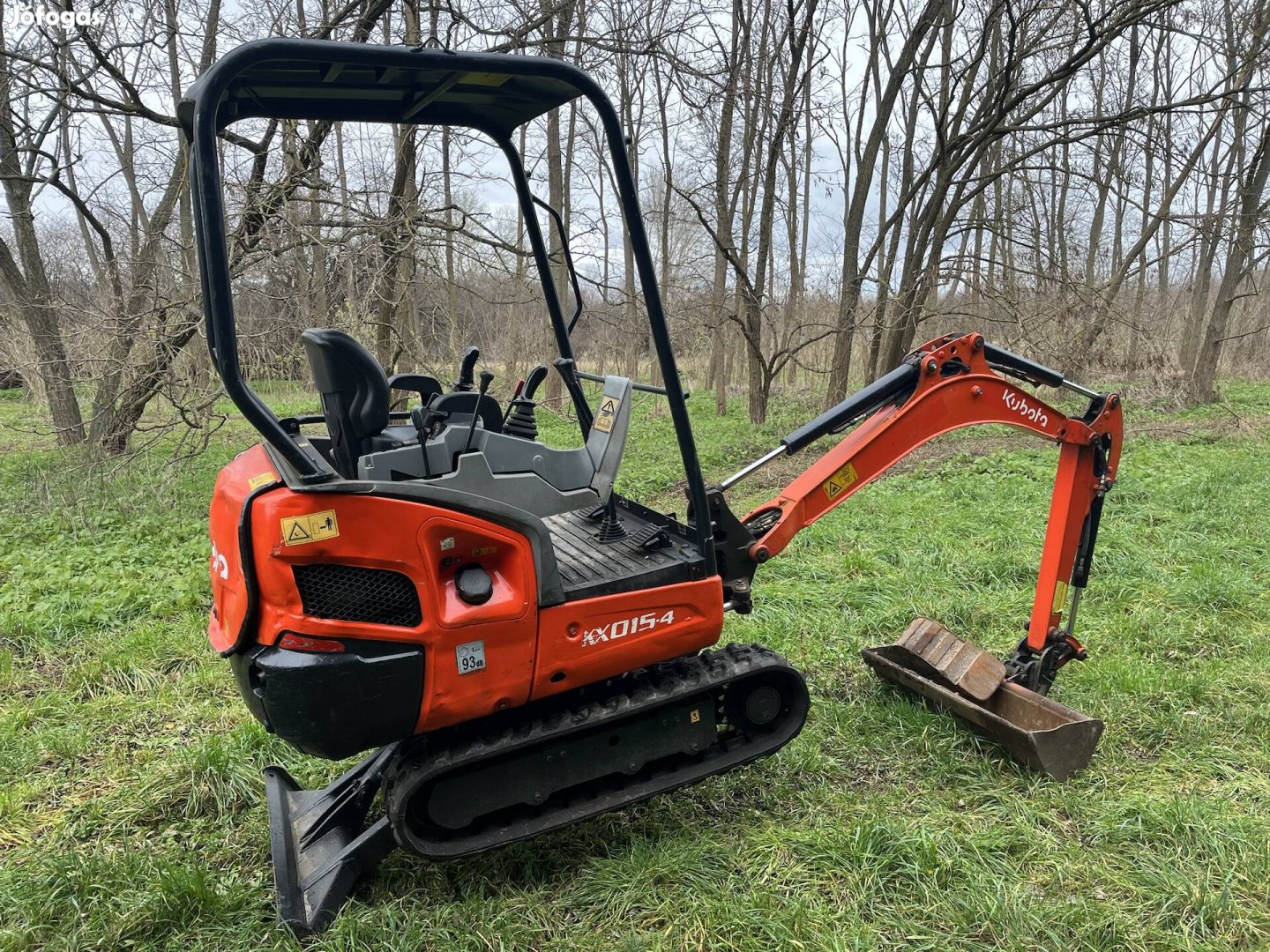 Kubota Kx015 minikotró forgókotró mini kotró