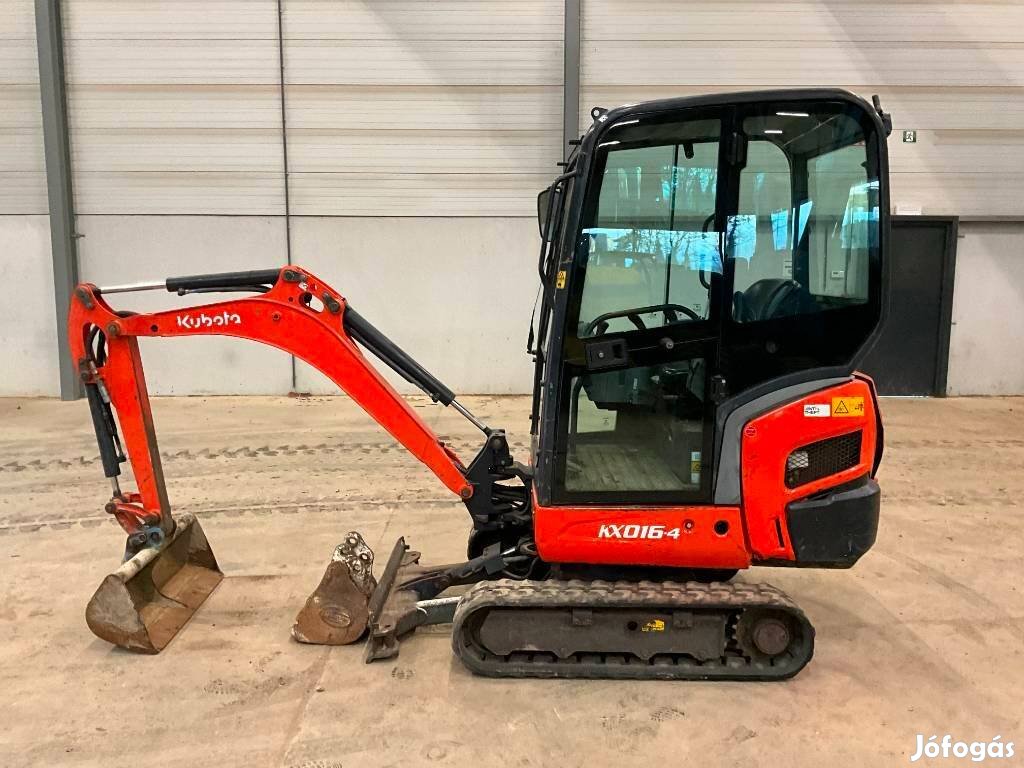 Kubota Kx016-4 / 2800üó / Lízing 20%-tól