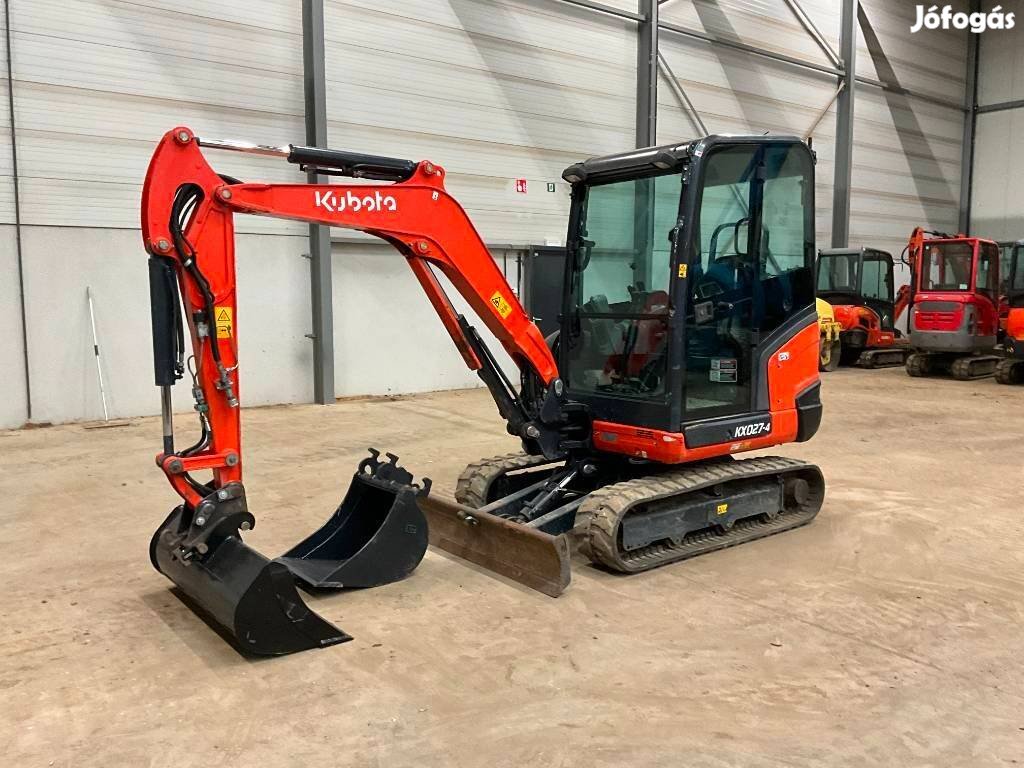 Kubota Kx027-4 / 1300üó / Lízing 20%-tól