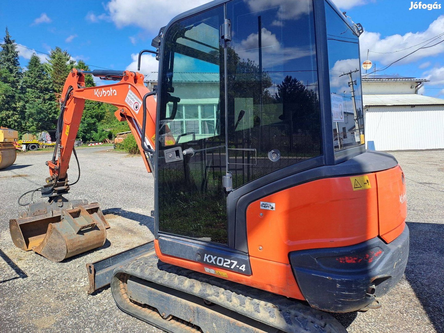 Kubota Kx027-4 minikotró