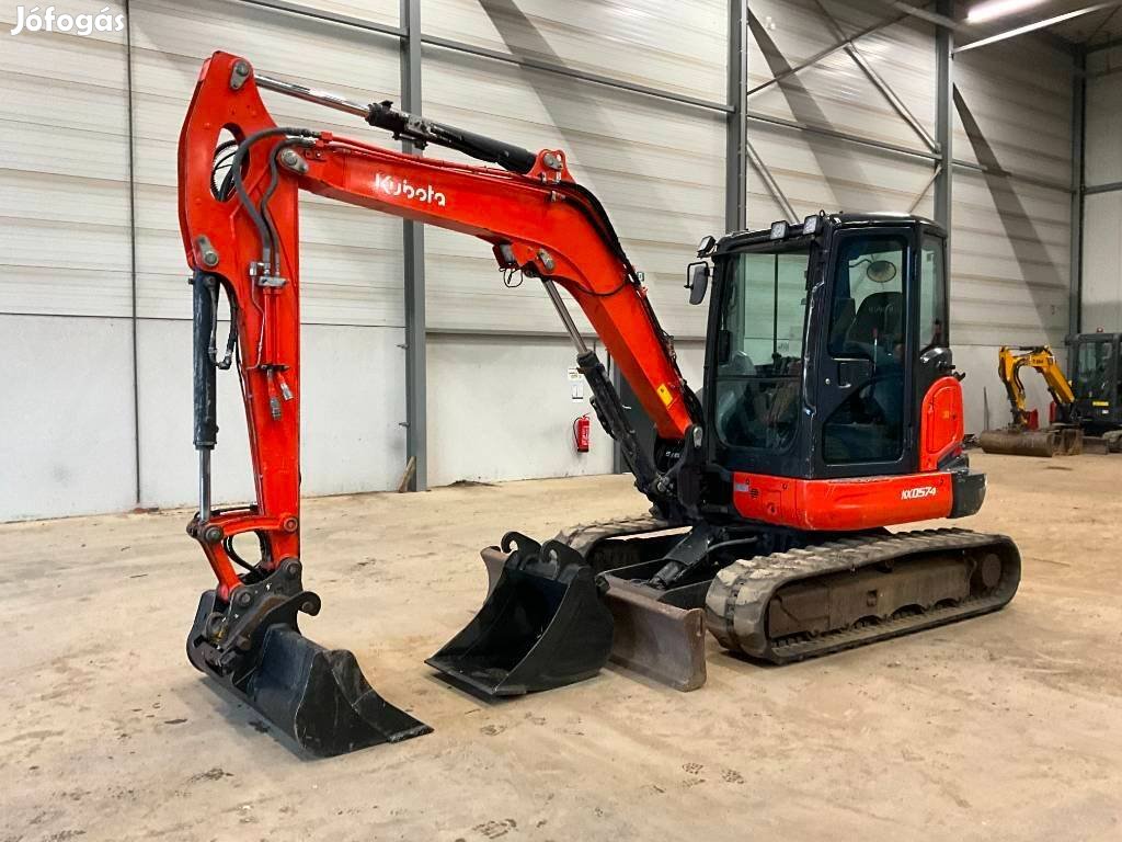 Kubota Kx057-4 / 3200üó / 2db kanál / Lízing 20%-tól