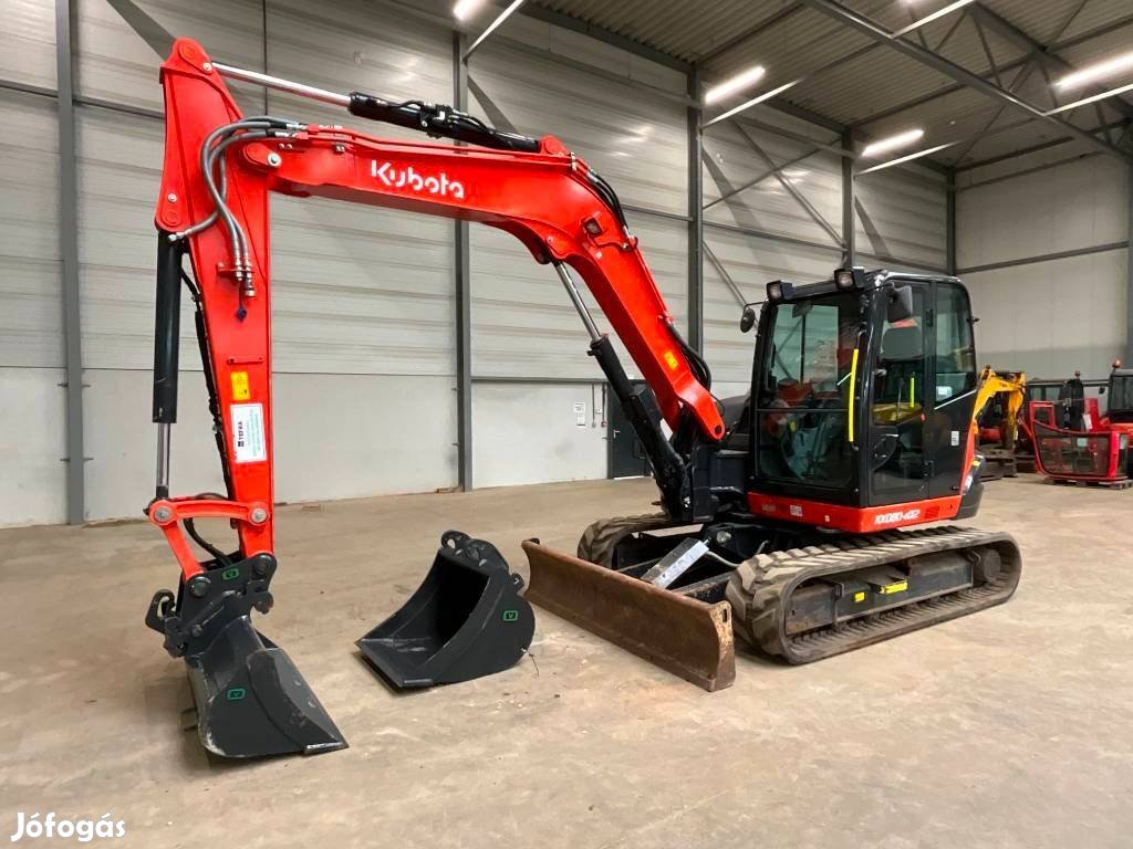 Kubota Kx080-4 / 750üó / Klíma / Lízing 20%-tól