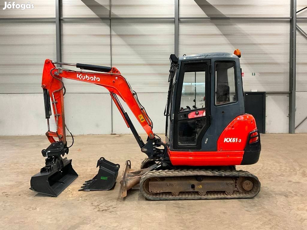 Kubota Kx61-3 / 2100üó / Kalapácskör / Lízing 20%-tól