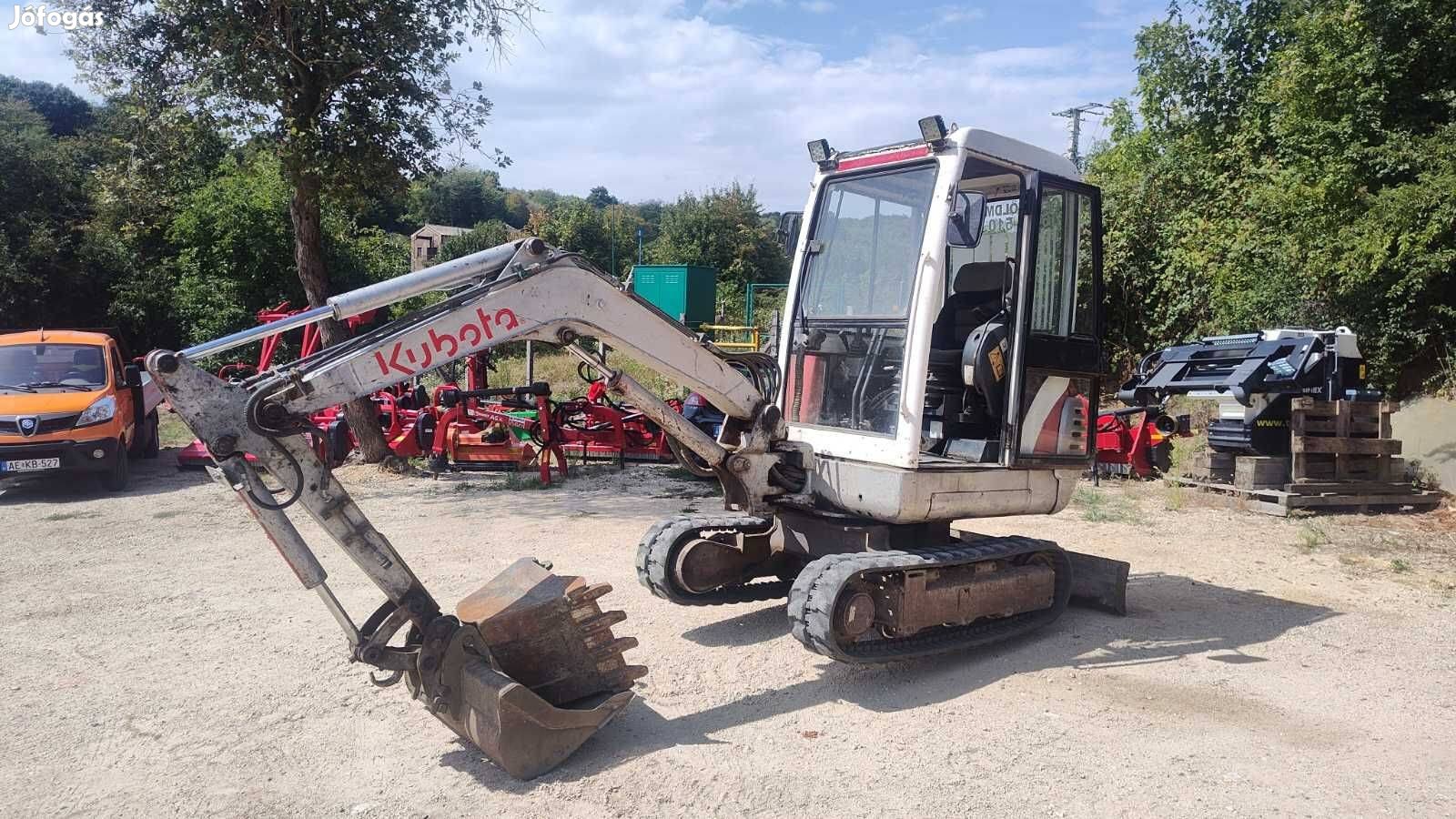 Kubota Kx61 minikotró