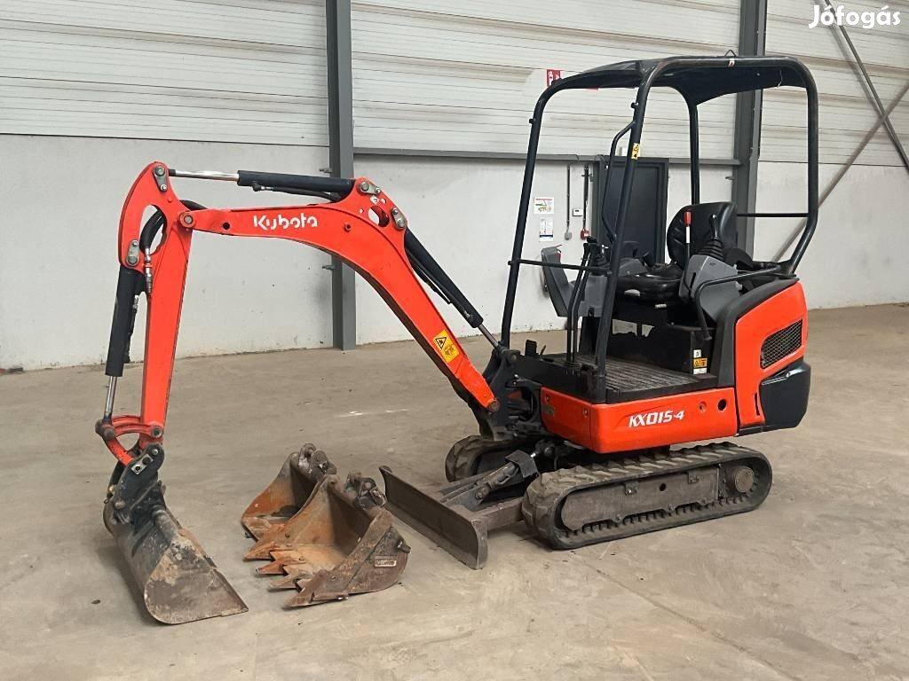 Kubota Kx 015-4/ 2.527 h üzemóra / Lízing 20%-tól