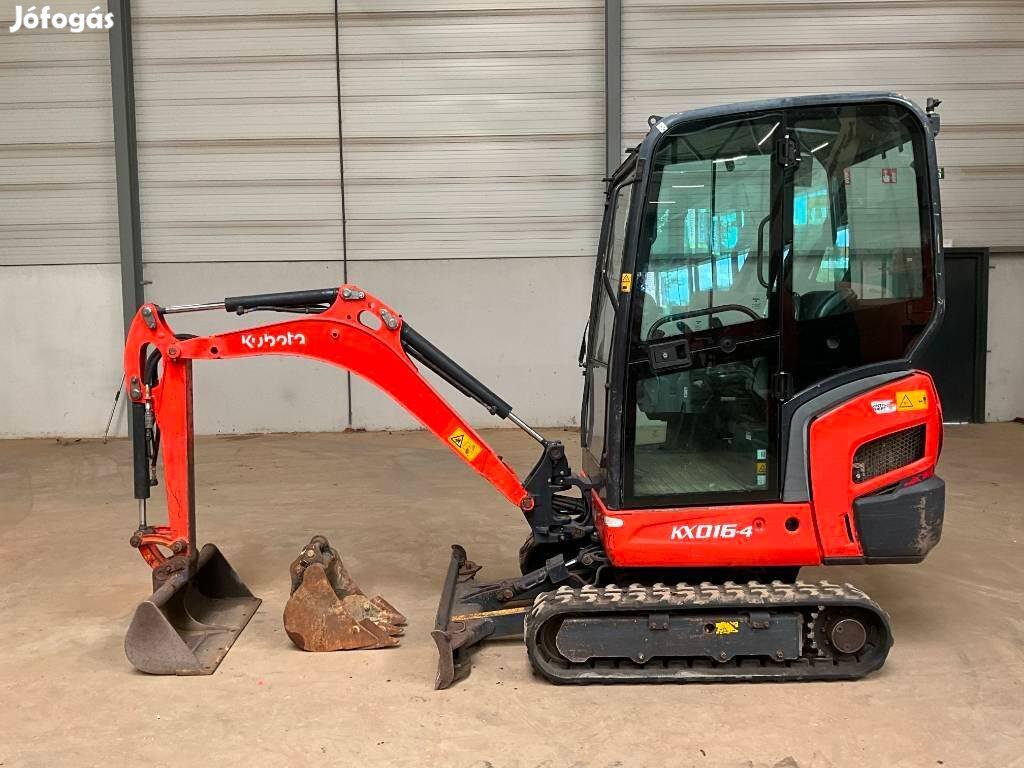 Kubota Kx 016-4 / 2.183 üzemóra / Lízing 20%-tól