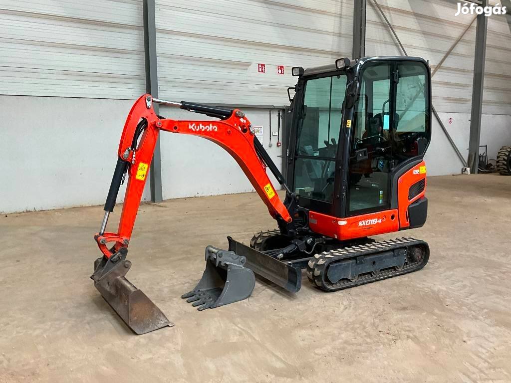Kubota Kx 018-4 / 1.656 üzemóra / Lízing 20%-tól