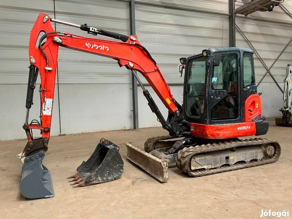 Kubota Kx 057-4 / 3.197 üzemóra / Lízing 20%-tól