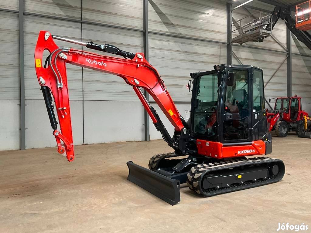 Kubota Kx 060-5 / 0 Üzemóra / Lízing 20%-tól