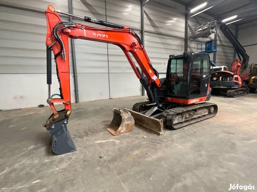 Kubota Kx 080-4 A / 3.421 h üzemóra / Lízing 20%-tól