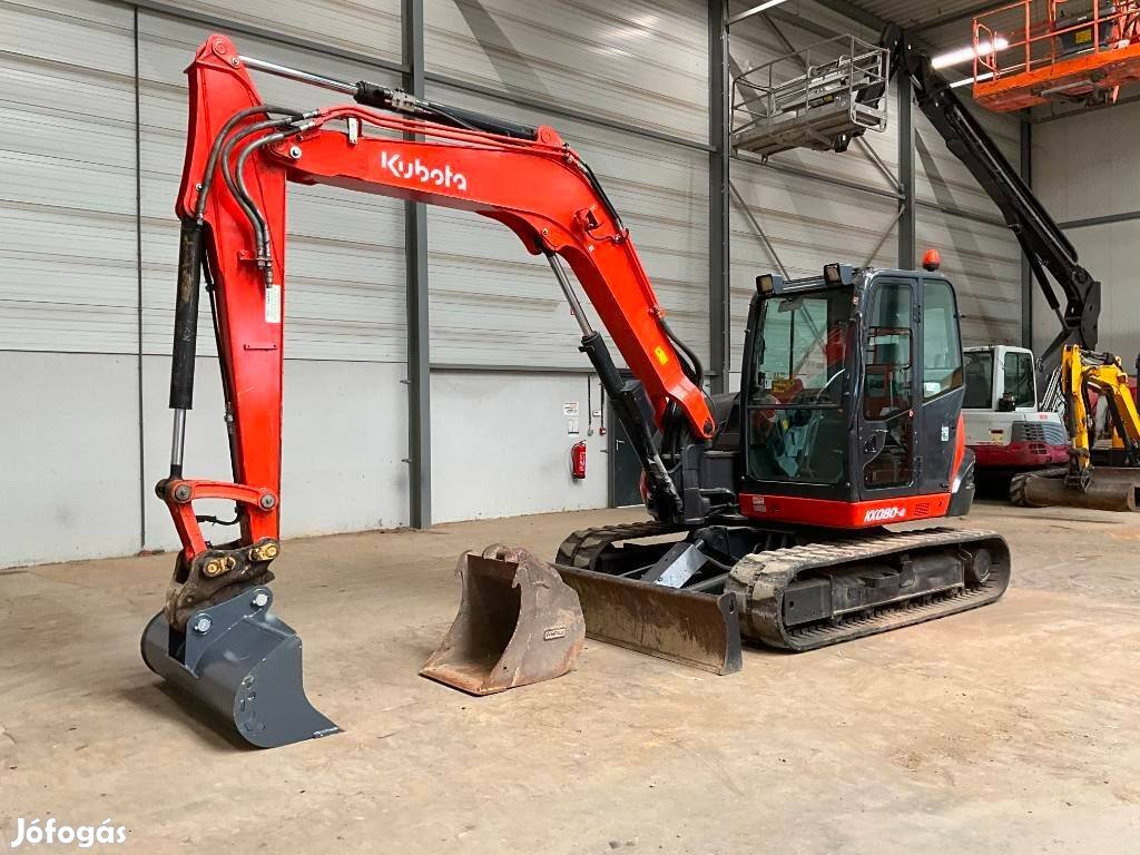 Kubota Kx 080-4 / 2.231 üzemóra / Lízing 20%-tól