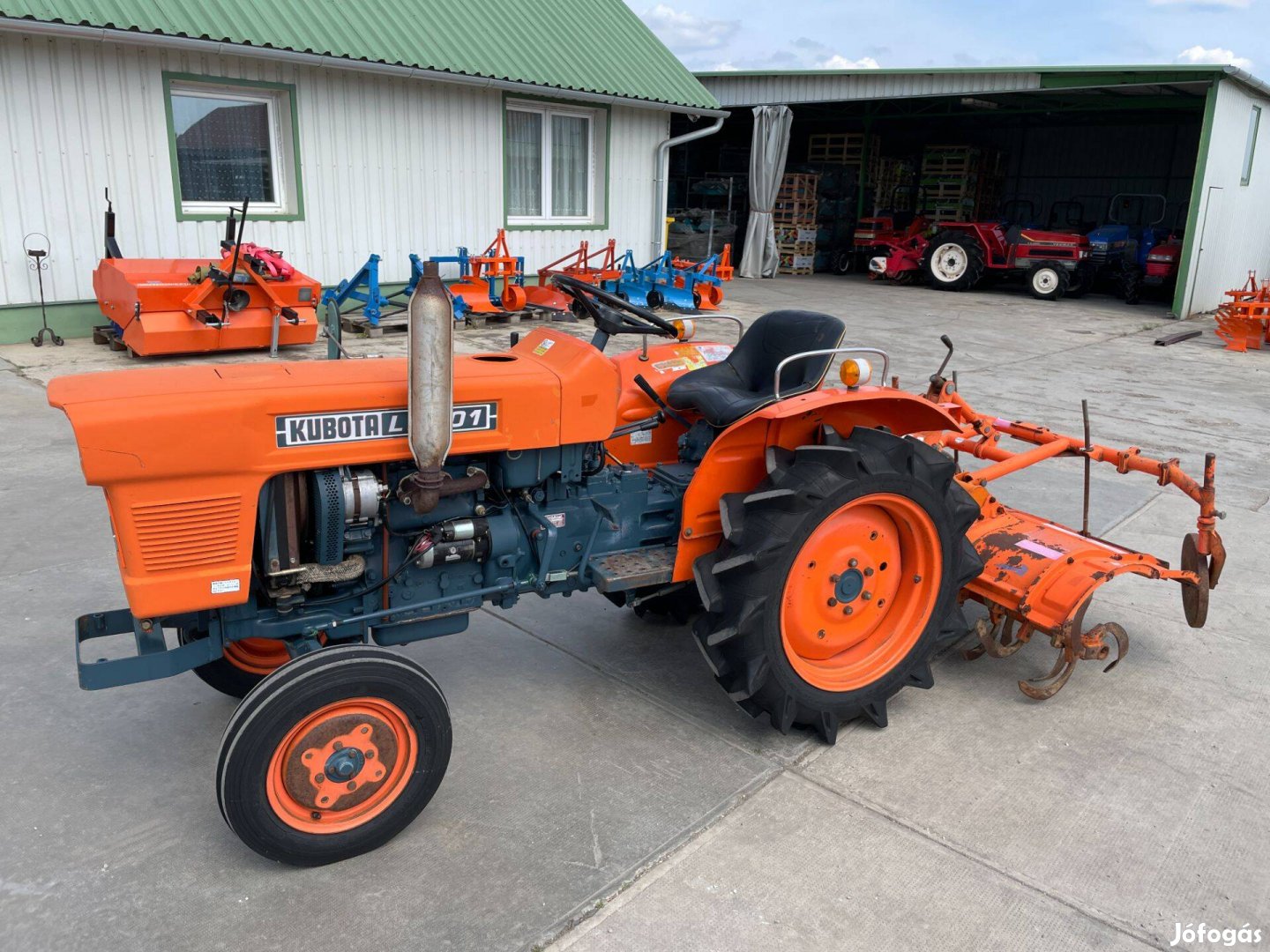 Kubota L2201S Yanmar Iseki Japán kistraktorok
