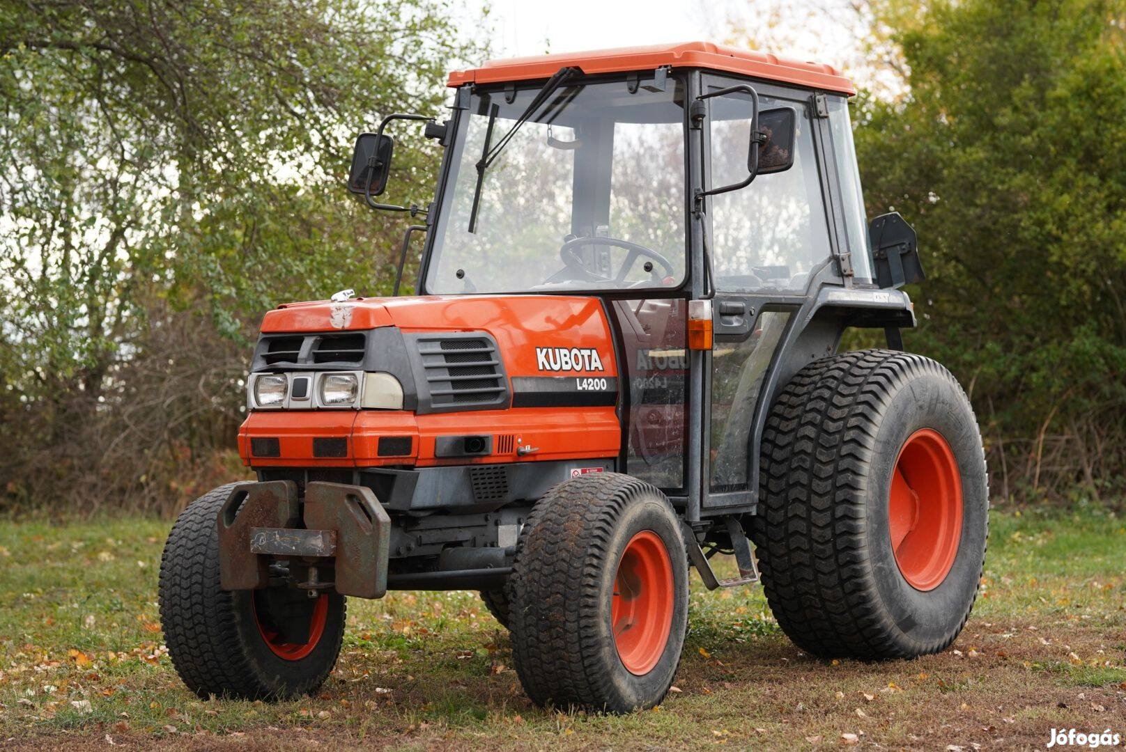 Kubota L 4200 kommunális traktor 43 Le