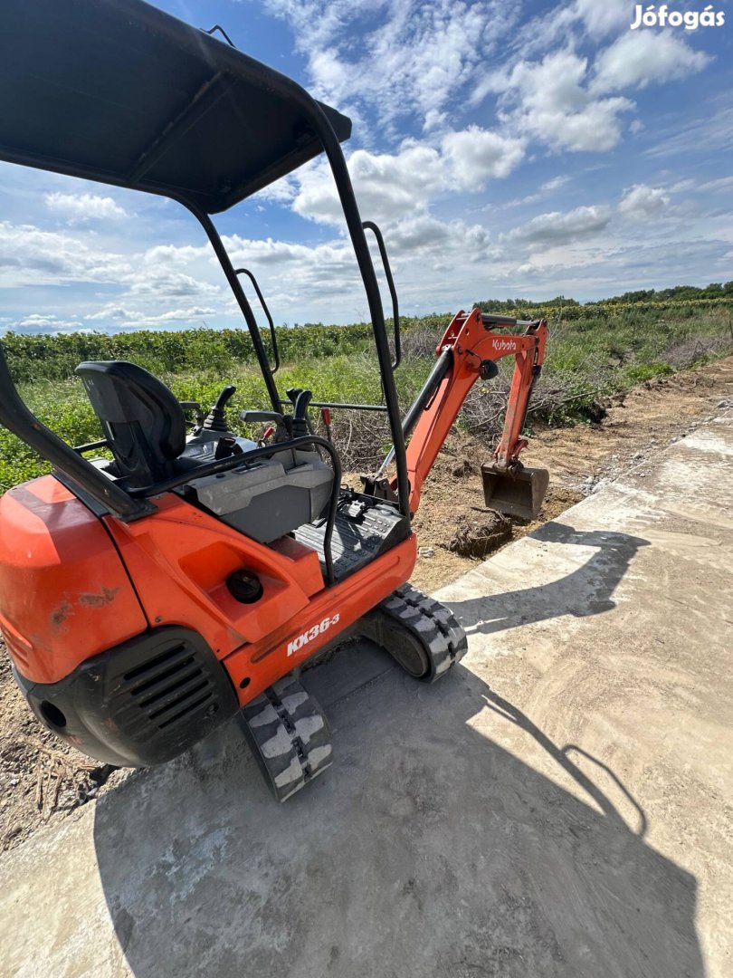 Kubota Mini kotrógép