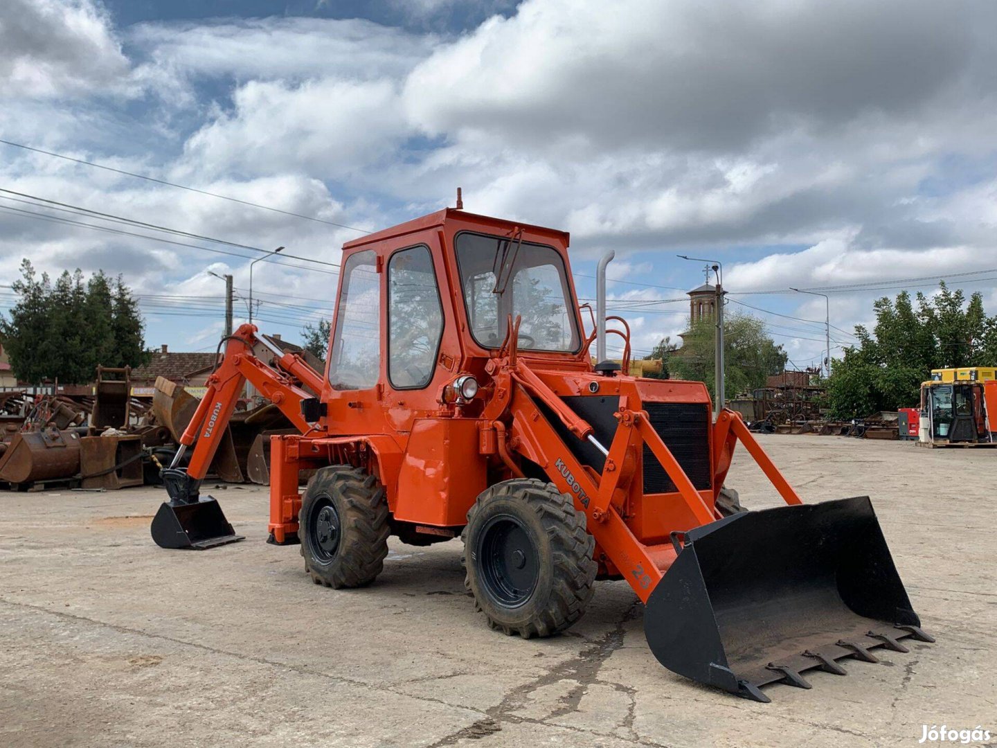 Kubota RW25 kommunális kis traktor